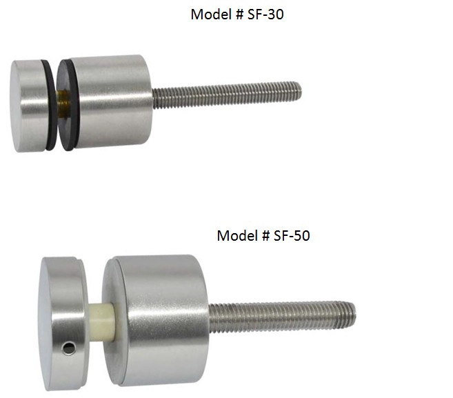 suporte isolador vidro montagem de hardware SF-30