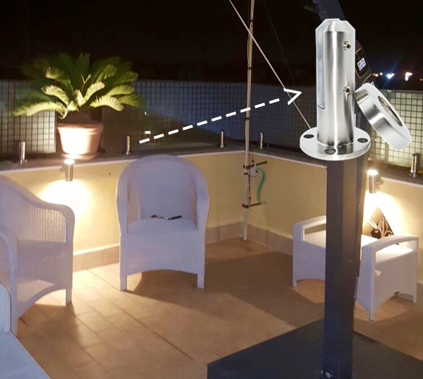terrasse verre clôture robinet pince pour 12mm verre