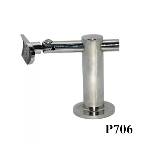wall mounting round tube handrail bracket