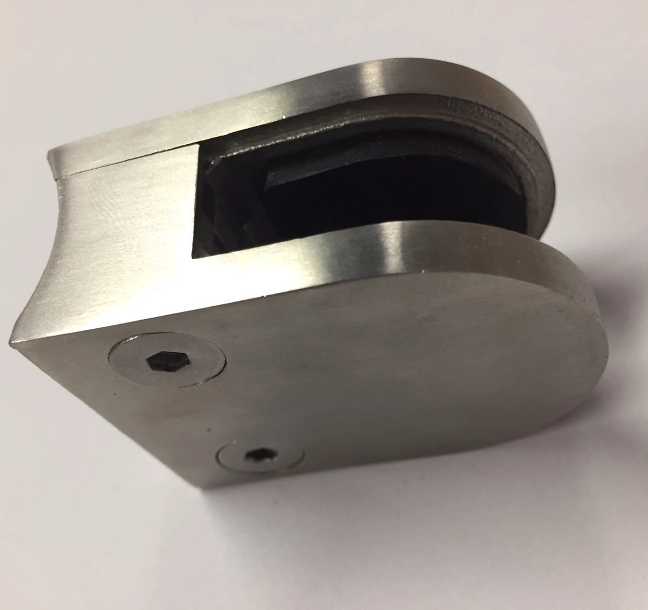 wholesale stainless steel glass clamp holder for 10mm glass