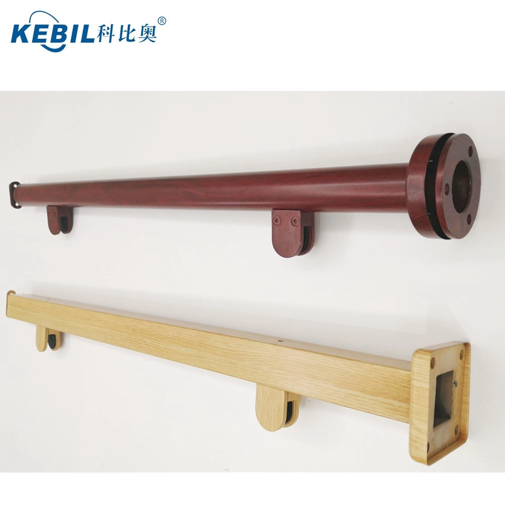 wood color NEW stainless steel glass railing post for deck