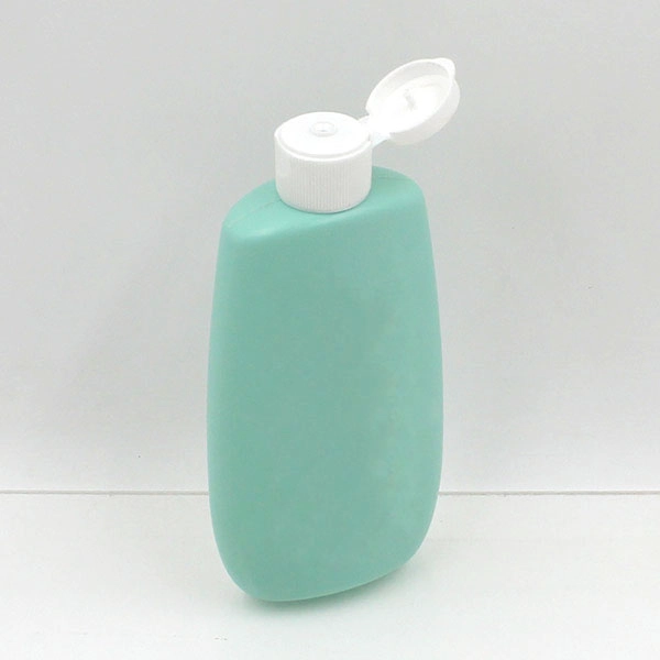 120ml HDPE flat bottle