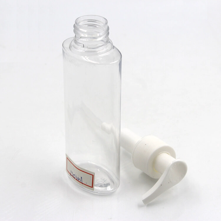 120 ml PET plastic bottle with pump
