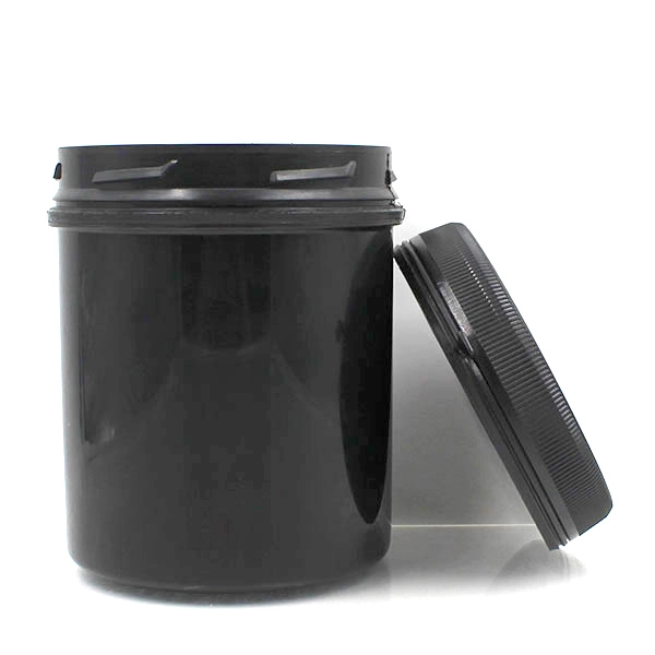 wide mouth protein powder plastic bottle