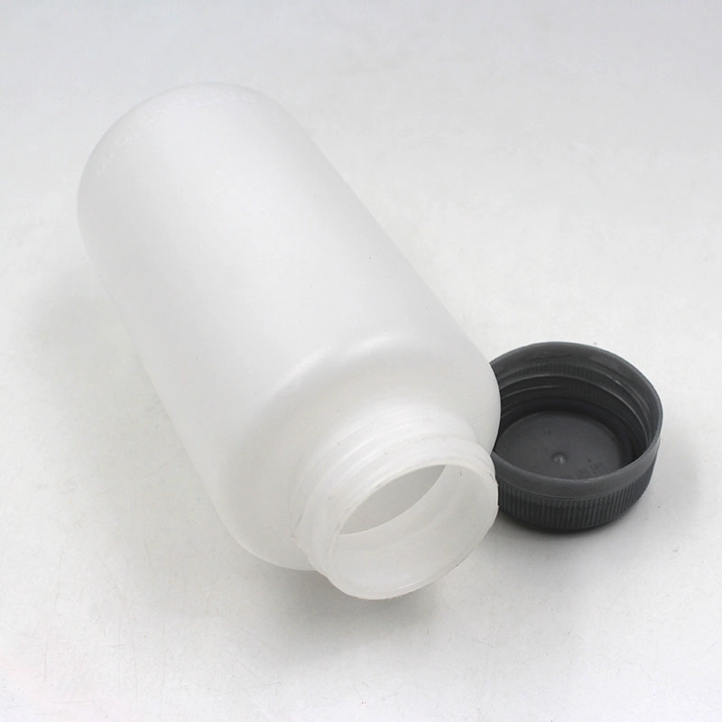 round HDPE juice bottle