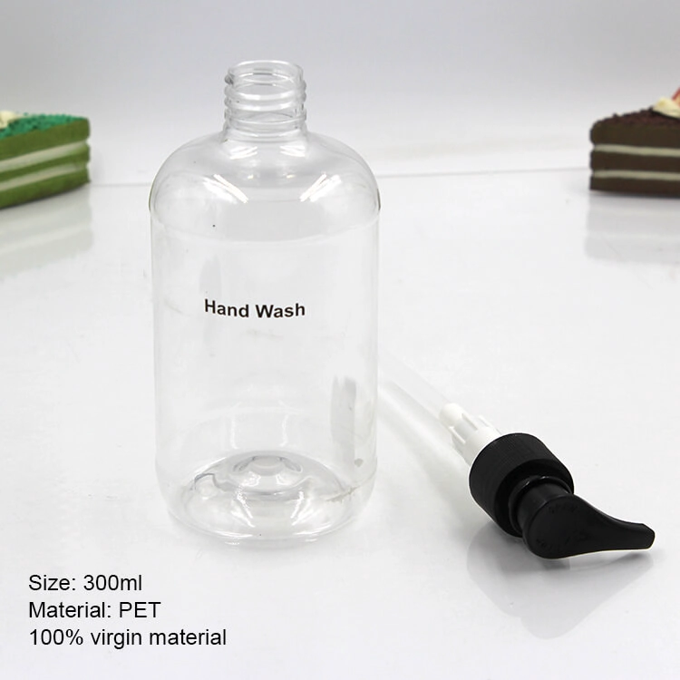 PET hand wash bottle