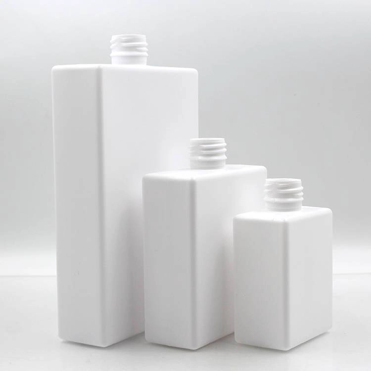 250 ml 500 ml 1000 ml square white pump bottle