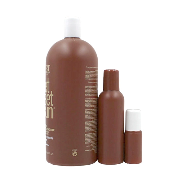 30ml 150ml 1000ml brown plastic bottle