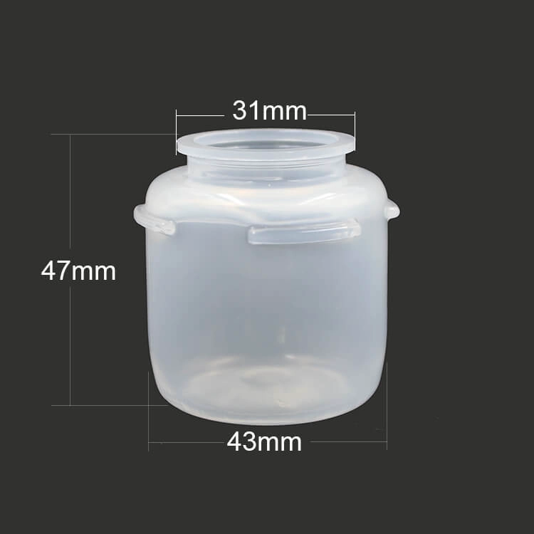 mini pp fuel oil bottle