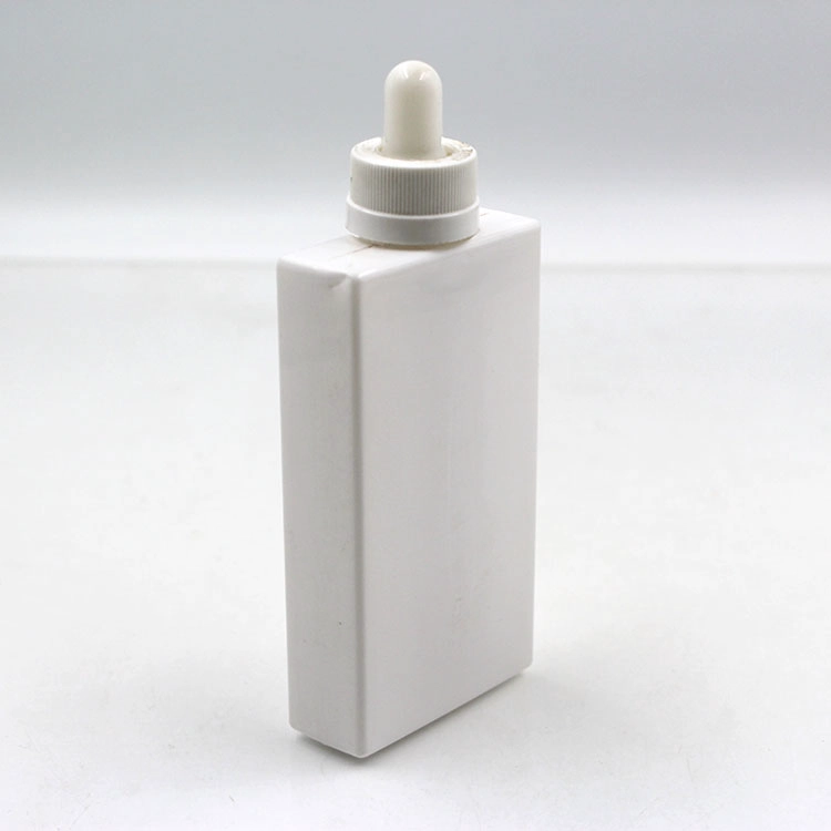 100ml HDPE square oil bottle