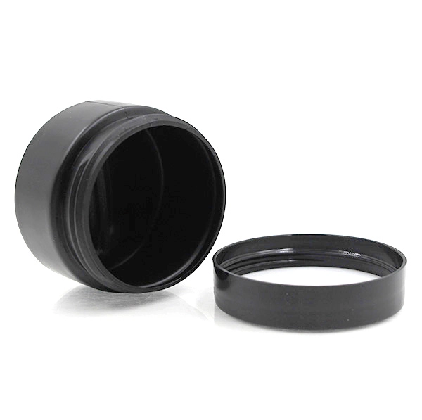 30ml black cosmetic cream jar