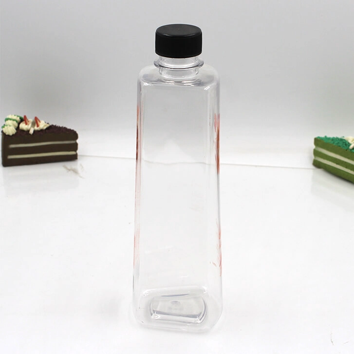square beverage bottle