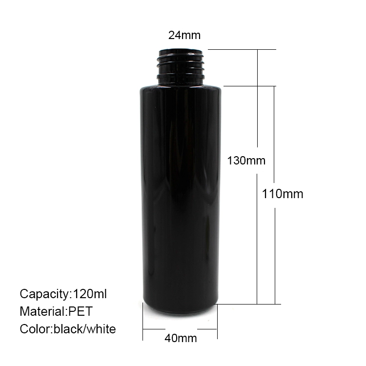 4oz cylinder PET mist spray bottle