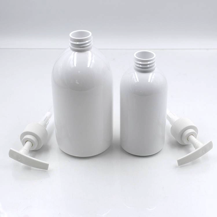 250ml 500ml white PET hand wash bottle