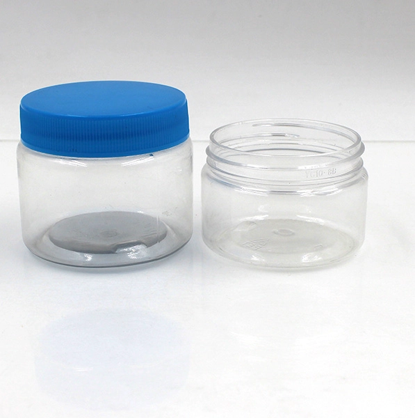 PET plastic cream jar for cosmetics