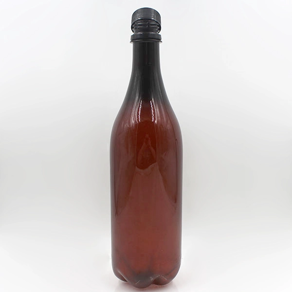 1 liter PET beer bottle