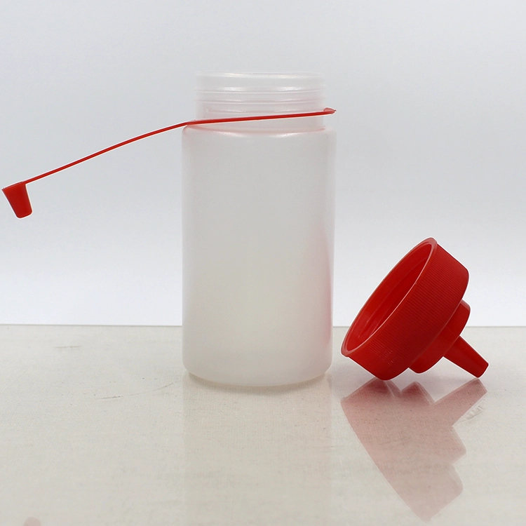 empty 250ml sauce plastic bottle