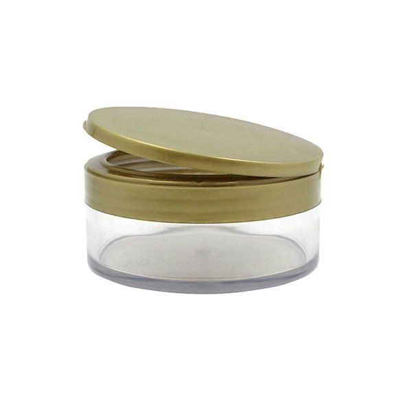 hair mask plastic jar with flip top cap