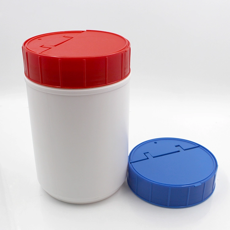 white wet wipe cannister
