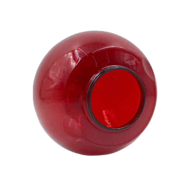 round spherical plastic bottle
