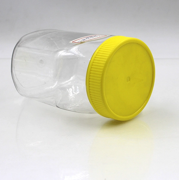 empty 350ml PET food packaging bottle