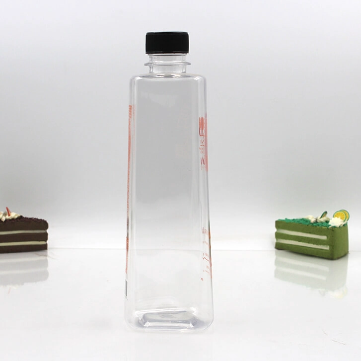 square beverage bottle