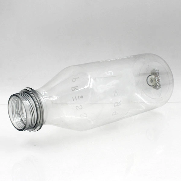 custom empty 350ml plastic yogurt bottle