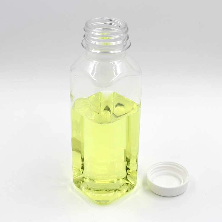 38mm clear plastic beverage bottle