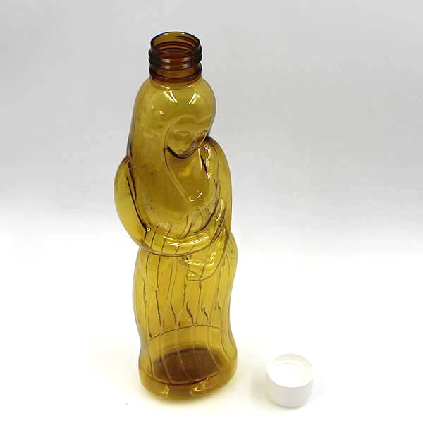 new design 250ml women shape design plastic bottle
