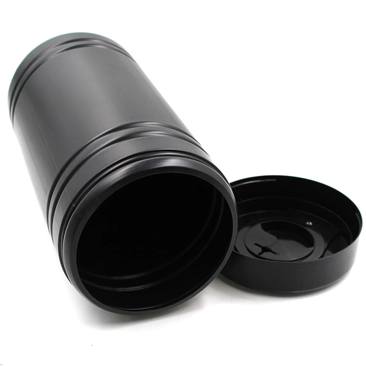 black empty wet wipe canister