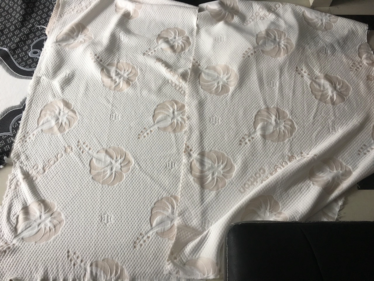 organic strech knit mattress ticking
