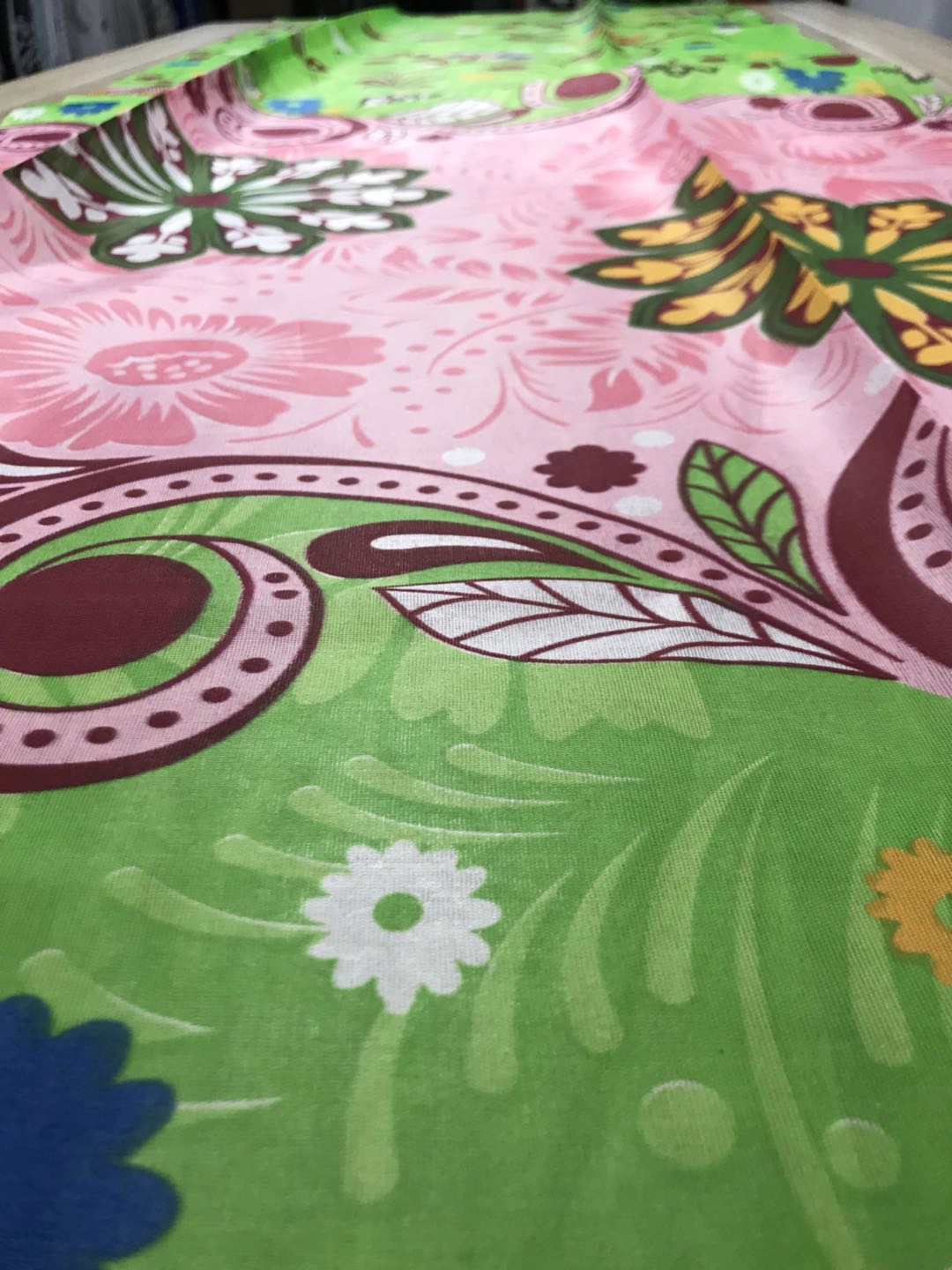 impression poly pigmentée de tissu éponge de matelas