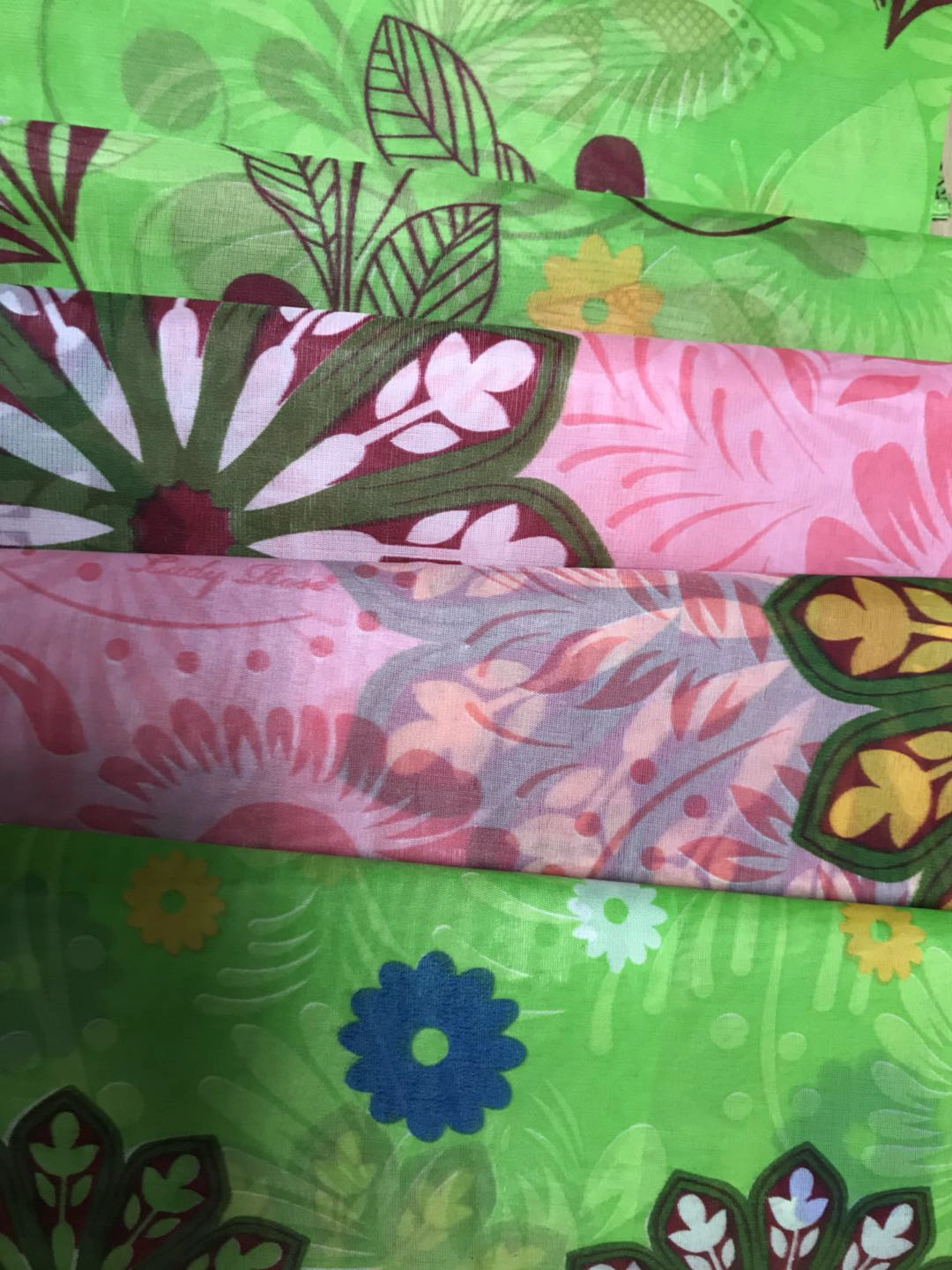 impression poly pigmentée de tissu éponge de matelas