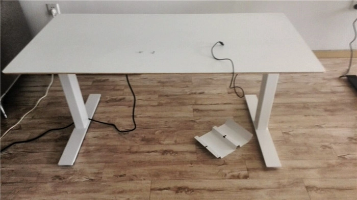 Metal desk height adjustable computer workstation ergonomics