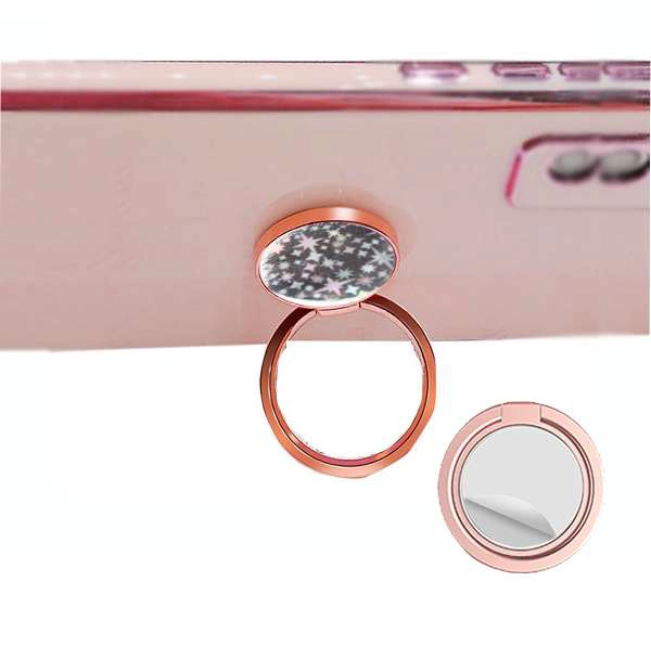 NFC Tag Social Metal Ring Mobile Phone Holder-1