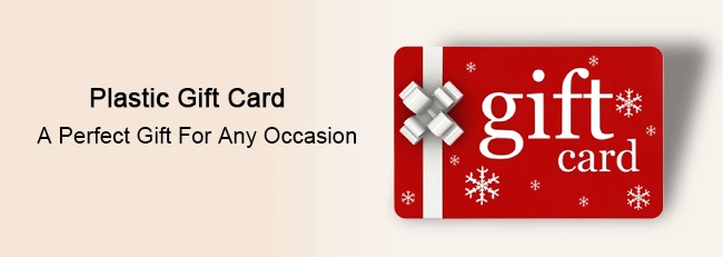 plastic gift card