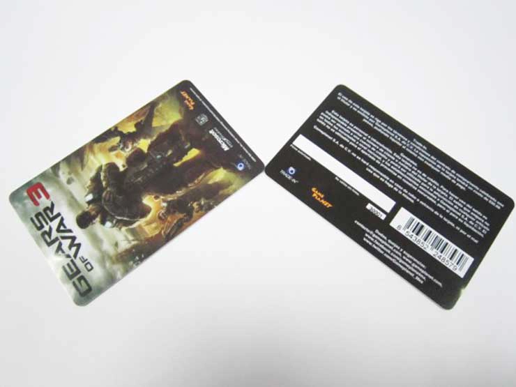 Barcode Card Product Description