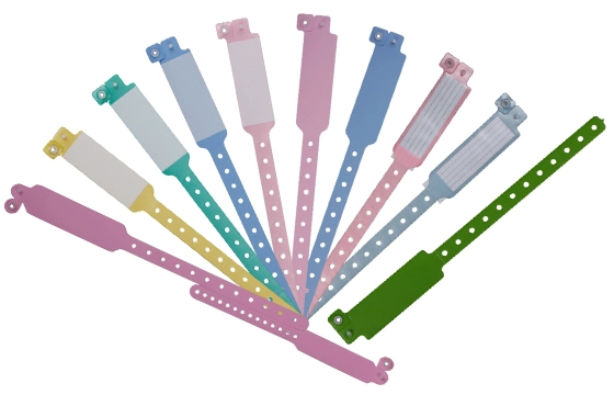 rfid pvc medical wristband
