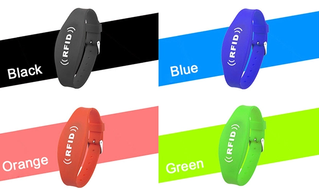 Silicone UHF RFID Watch Wristband