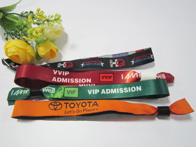 woven wristband one time