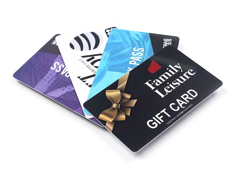Chuangxinjia PVC Plastic gift card