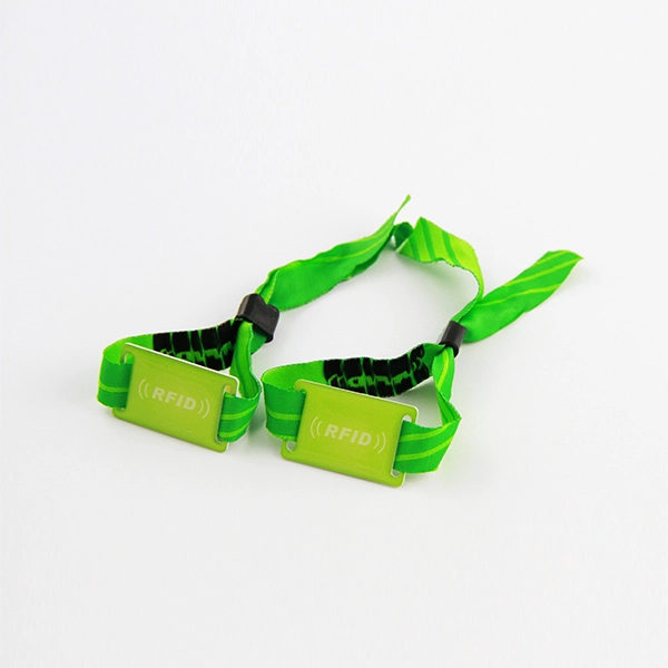 disposable fabric rfid chip smart wristband