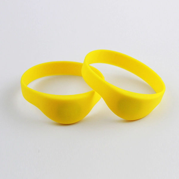 close semicircle silicon RFID wristband