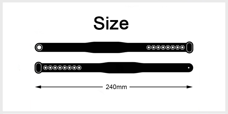 Silicone RFID Fitness Gym Bracelet