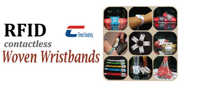 RFID Fabric Wristband