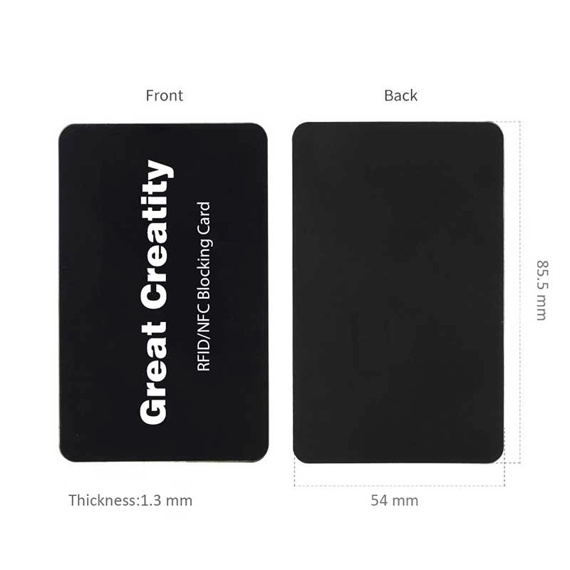 CXJOEM RFID blocking card