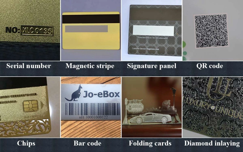 Mirror Effect Metal Business Card