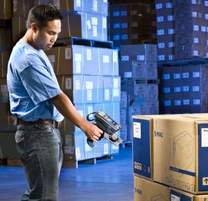 RFID tags on containers