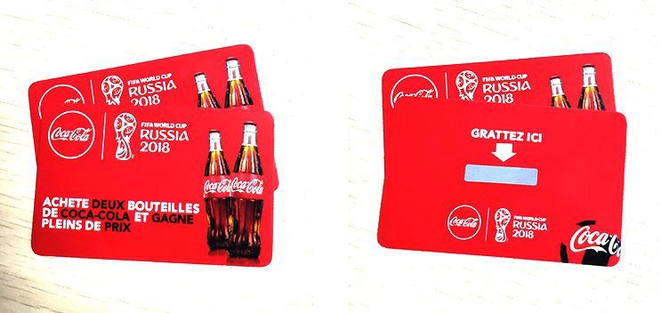 Manufacture custom design Scratch Off Card