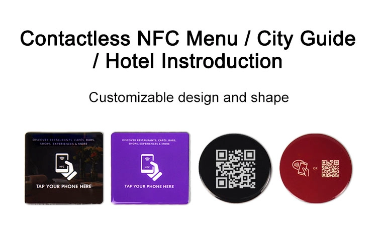 NFC Touchles Menu Product Description